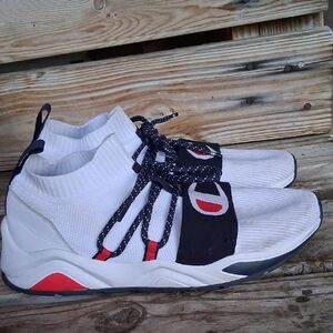 Champion White and Red Men's Sneakers